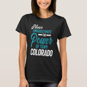 Befogenhet för Team Colorado T Shirt