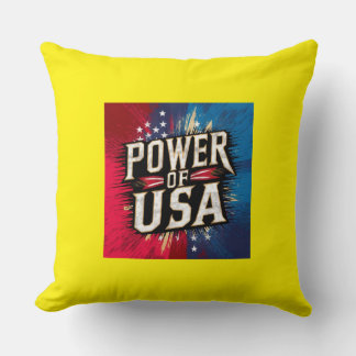 Befogenhet för USA Pillow - Patriotic Kudde
