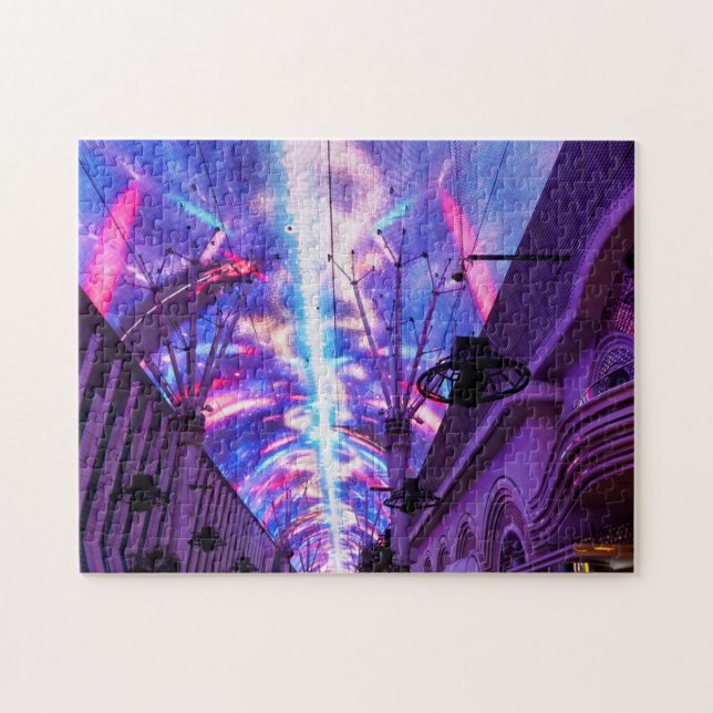 Befogenhet hos Fremont Street Pussel (Horisontell)
