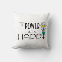 BEFOGENHETEN FÖR LYCKLIG PILLOW