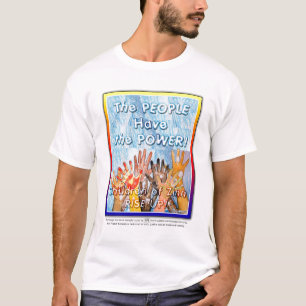Befolkningen har makten t-shirt
