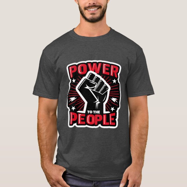 BEFOLKNINGENS MAKT 4 T SHIRT (Framsida)