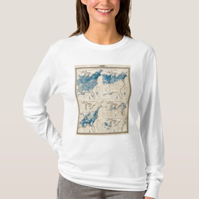 BefolkningUnited States folkräkning 2 Tee Shirt (Framsida)