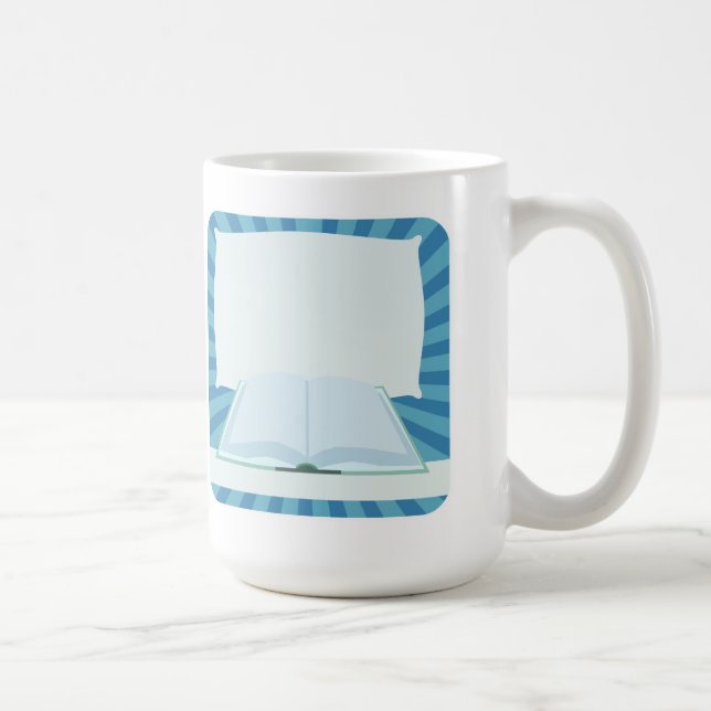 Befordra din Bok Anpassningsbar Stil Kaffemugg (Höger)