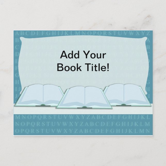 Befordra din Bok Lägg till rubrik här Vykort (Framsida)