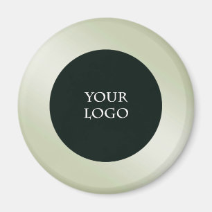 Befordra din egen Logotyp, Grönt Metallic Magnet