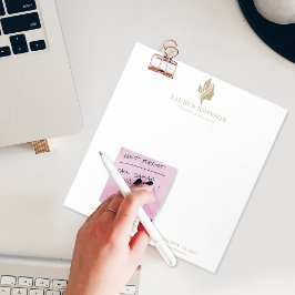 Befordra eleganter för ditt företag anteckningsblock