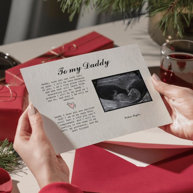 Befordra Pappa från klump till pappa: Funny Fars d Rabattkort (Promote Dad From Bump to Daddy: Funny Father's Day Referral Card)