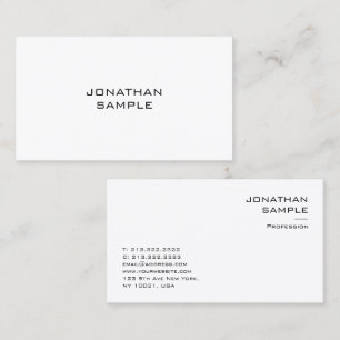 Befordra snyggt Modern Minimalistic Template Moder Visitkort