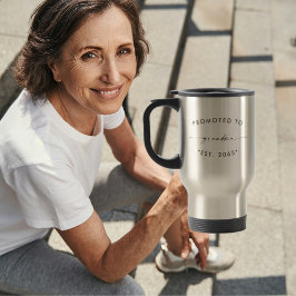 Befordrad till anmälan om farmors Gravid Resemugg