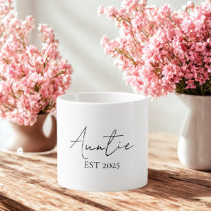 Befordrad till Auntie EST 2025   Första gången Mos Espressomugg