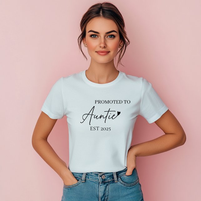 Befordrad till Auntie EST 2025| Första tidsperiode T Shirt (Skapare uppladdad)