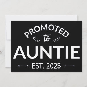 Befordrad till Auntie Est. 2025 II Meddelande