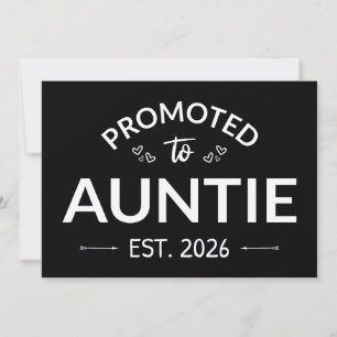 Befordrad till Auntie Est. 2026 II Meddelande