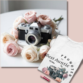 Befordrad till Bästa AUNTIE Est. 20xx T Shirt