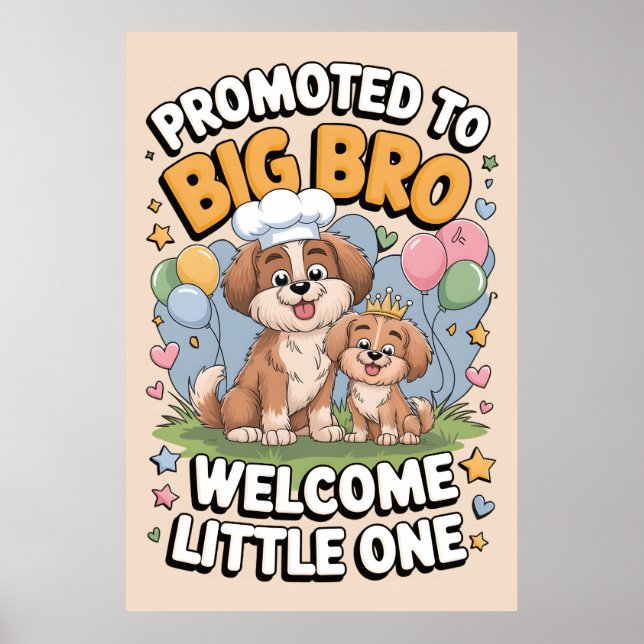 Befordrad till Big Bro, Big Brother Poster (Framsidan)