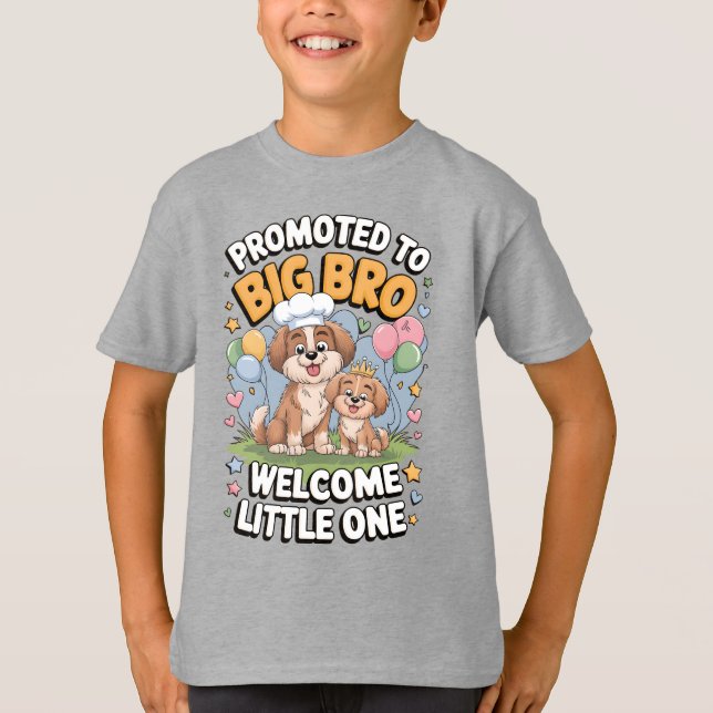 Befordrad till Big Bro, Big Brother T-Shirt (Framsida)