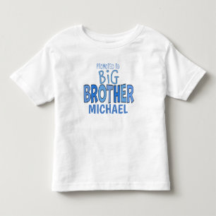 Befordrad till Big Brother Boy Cute Modern T Shirt