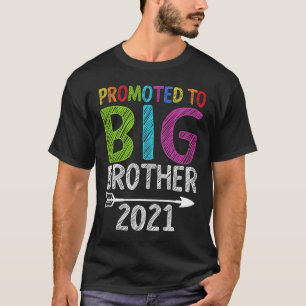 Befordrad till Big Brother est 2021 Gravid Announc T Shirt