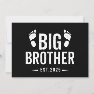 Befordrad till Big Brother Est. 2025 års Baby-medd Inbjudningar