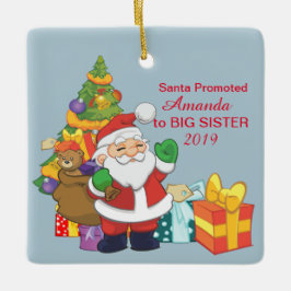 Befordrad till Big Sister Ornament med Bild