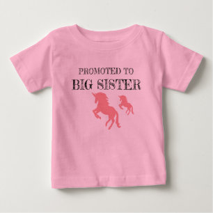 Befordrad till Big Sister Unicorn T-shirt
