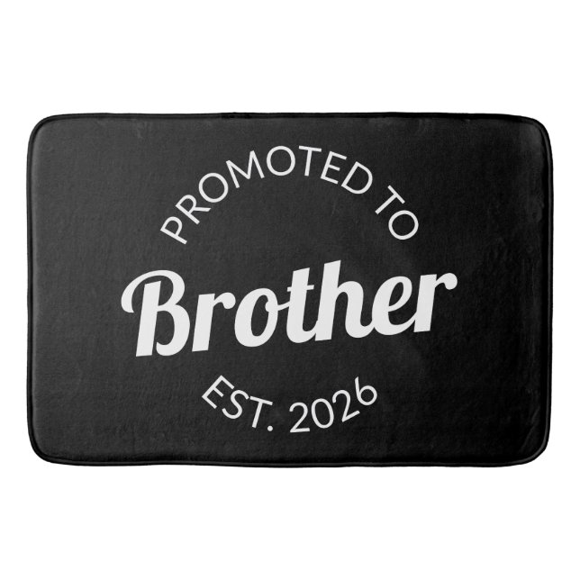 Befordrad till Brother Est. 2026 Badrumsmatta (Framsidan)