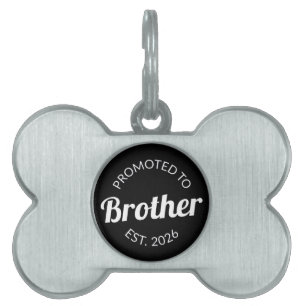 Befordrad till Brother Est. 2026 ID-bricka Husdjur