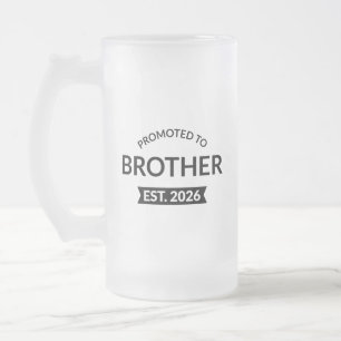 Befordrad till Brother Est. 2026 II Frostat Ölglas