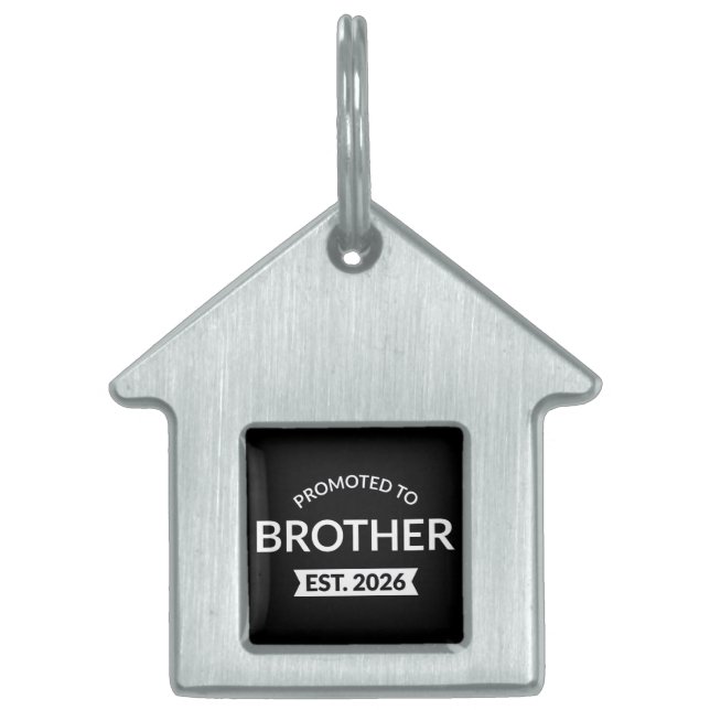 Befordrad till Brother Est. 2026 II ID-bricka Husdjur (Framsidan)