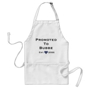Befordrad till Bubbe-Vuxen Apron Förkläde