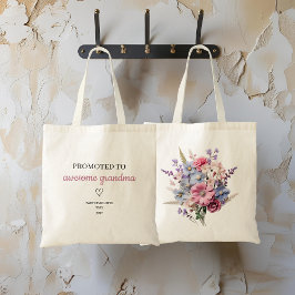 Befordrad till Fantastisk Grandma Personlig Tote B Tygkasse