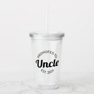 Befordrad till farbror Est. 2026 Take Away Mugg