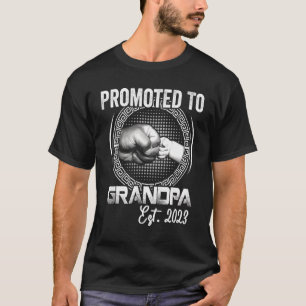 Befordrad till farfar 2023 första gången Fars dag T Shirt