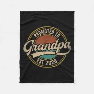 Befordrad till farfar 2026 New Grandfather Baby An Fleecefilt
