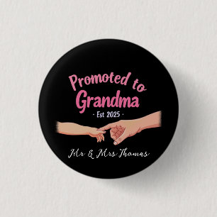 Befordrad till Grandma Etablerad 2025. Knapp