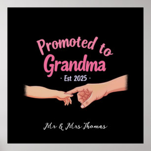 Befordrad till Grandma Etablerad 2025. Poster
