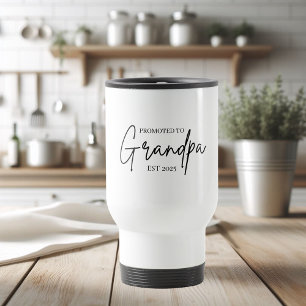 Befordrad till Grandpa EST 2025 Ny morfar Resemugg