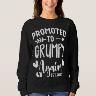 Befordrad till GRUMPY på nytt est 2025 Cute Family T Shirt