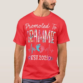 Befordrad till jul i Grammie 2023 Mors dag T Shirt