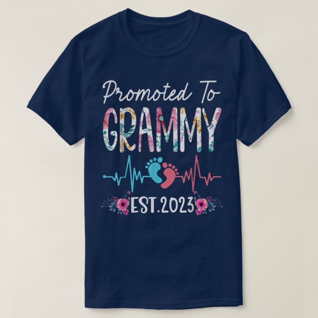 Befordrad till julfesten i Grammy 2023 Mors dag T Shirt (Design framsida)