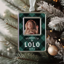 Befordrad till Lolo | Baby Photo Grandpa