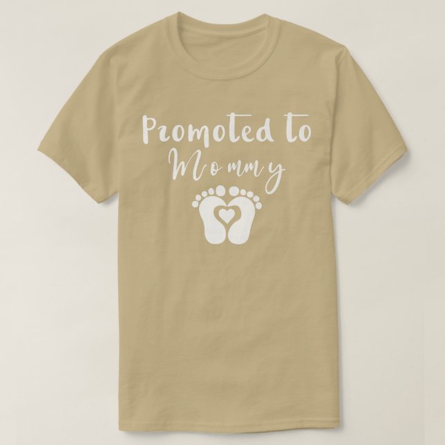 Befordrad till mamma 2022 Gravid Announce Premium T Shirt (Design framsida)