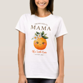 Befordrad till Mamma av en liten kutym babyåda T Shirt