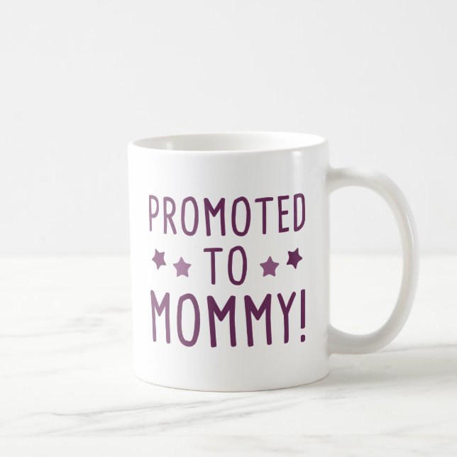 Befordrad till Mamma! Kaffemugg (Höger)