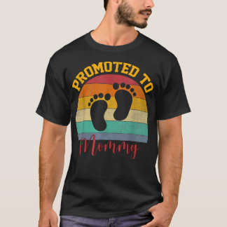 Befordrad till Mamma Mors dag Funny T Shirt