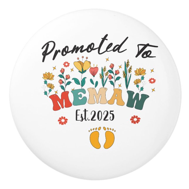 Befordrad till Memaw est. 2025: Speciella året för Knopp (Framsidan)