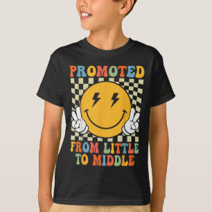 Befordrad till Mitten brodersyster Småbarn Baby An T Shirt