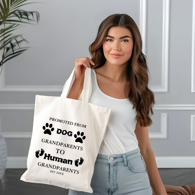 Befordrad till mor- och farföräldrars gravid tygkasse (Skapare uppladdad)