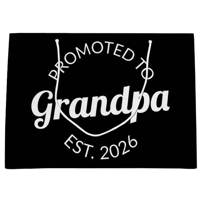 Befordrad till morfar Est. 2026 (Framsidan)